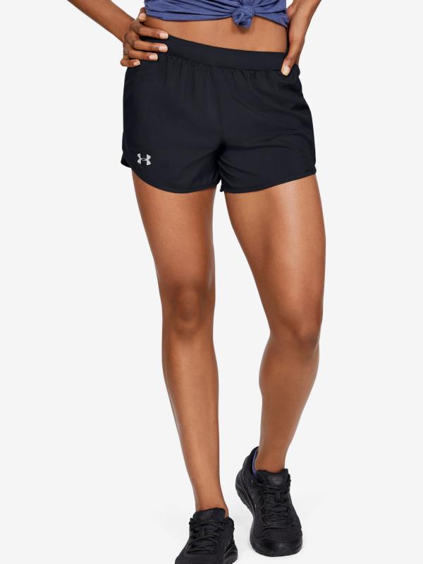 Kraťasy Under Armour W Fly By 2.0 Short Černá