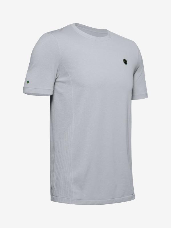 Tričko Under Armour Rush Seamless Fitted Ss Šedá