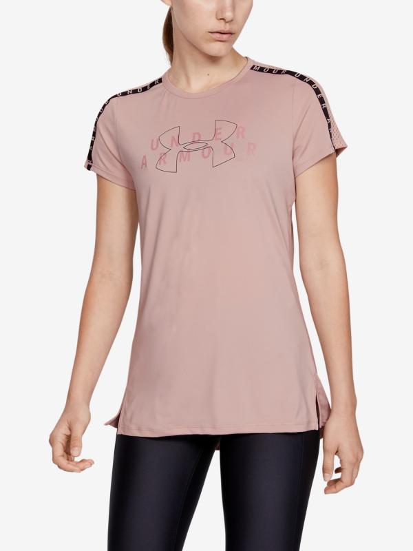 Tričko Under Armour Armour Sport Logo Ss Růžová
