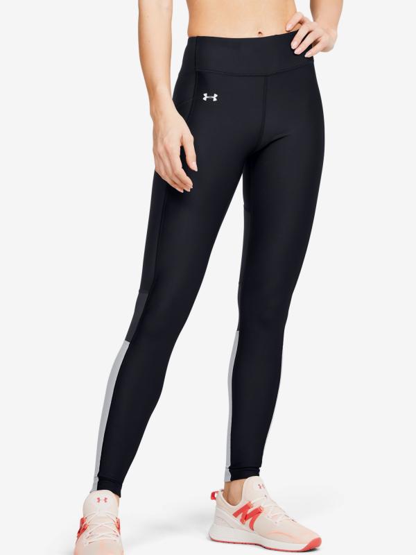 Kompresní legíny Under Armour Hg Armour Perforation Inset Leggings Černá