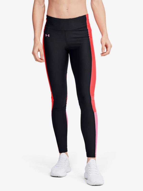Kompresní legíny Under Armour Hg Armour Perforation Inset Leggings Černá