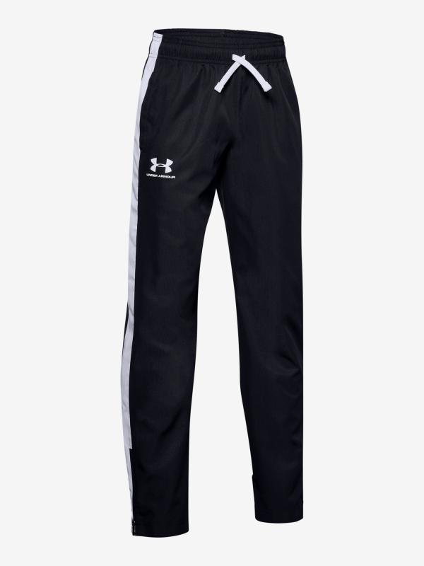 Tepláky Under Armour Woven Track Pants Černá
