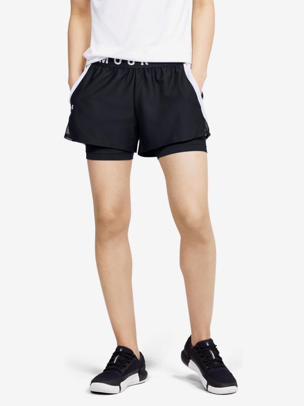 Kraťasy Under Armour Play Up 2-In-1 Shorts Černá