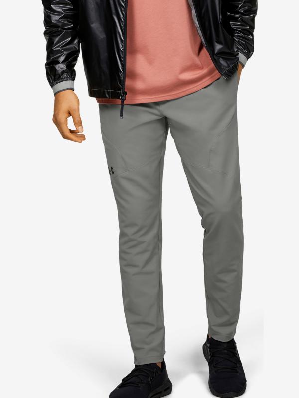 Tepláky Under Armour Unstoppable Tapered Pants Šedá