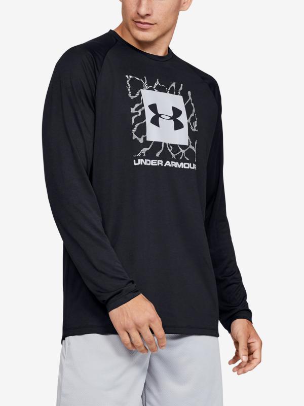 Tričko Under Armour Tech 2.0 Graphic Ls Černá