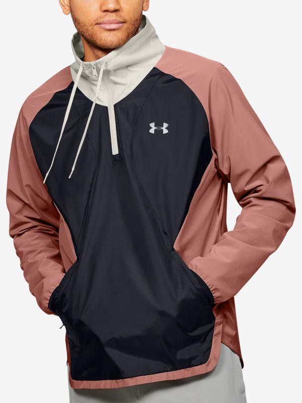 Bunda Under Armour Stretch Woven 1 2 Zip Jacket Barevná