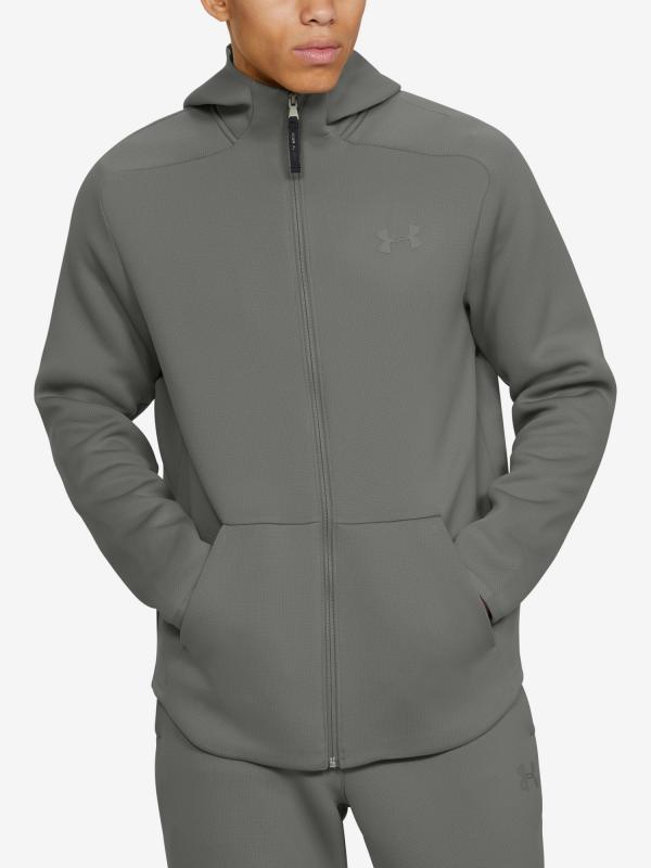 Mikina Under Armour Move Fz Hoodie Šedá