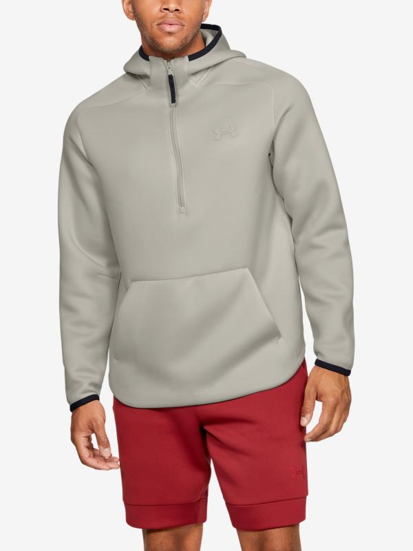 Mikina Under Armour Move 1 2 Hoodie Šedá