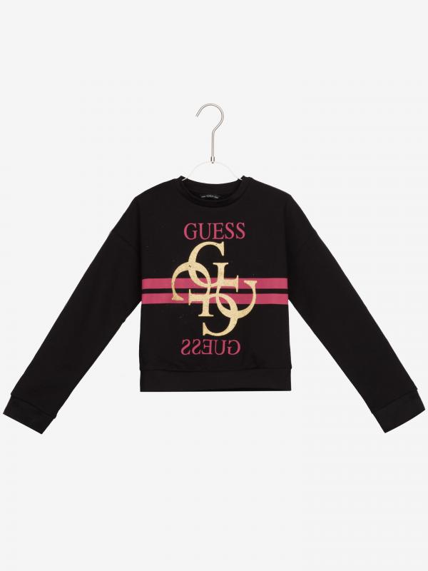 Mikina dětská Guess Černá