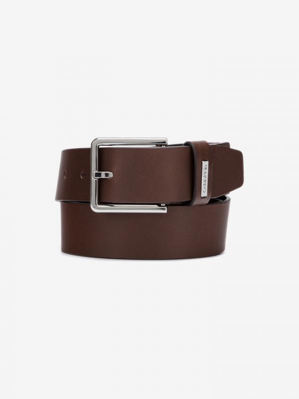 Pásek Calvin Klein Hnědá