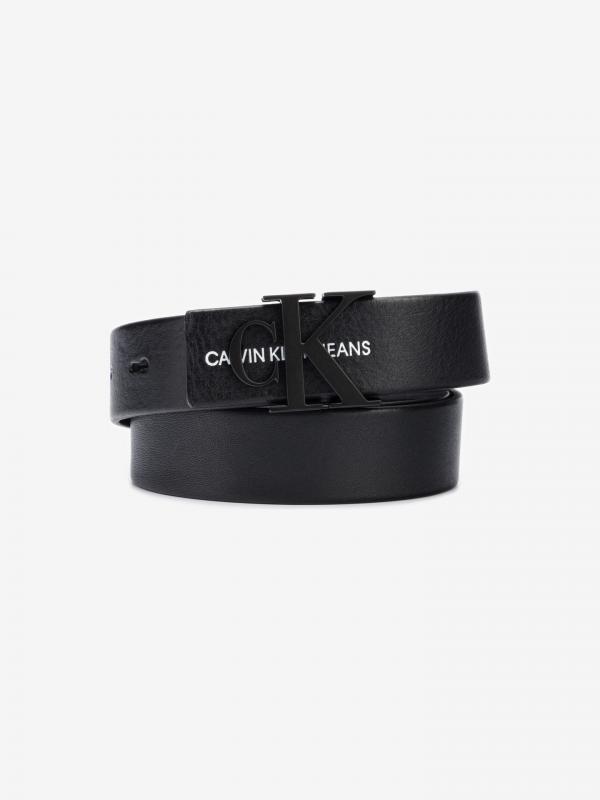 Monogram Pásek Calvin Klein Černá
