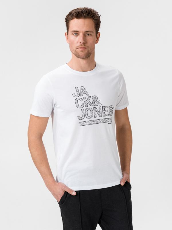 Complete Triko Jack & Jones Bílá