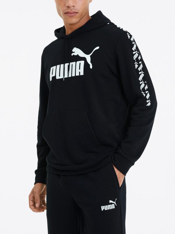 Mikina Puma Amplified Hoody Tr Černá