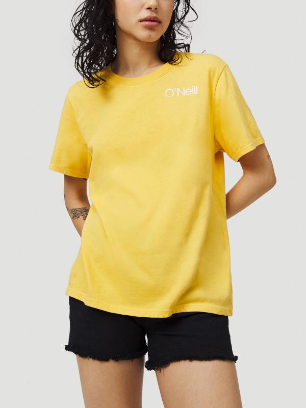 Tričko O'Neill Lw Selina Graphic T-Shirt Žlutá
