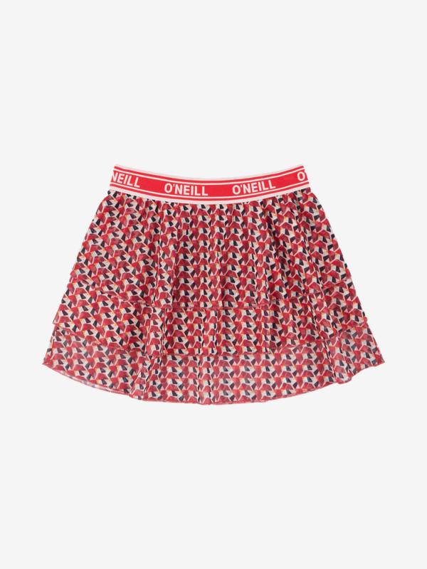 Sukně O'Neill Lg Ruffle Skirt Červená