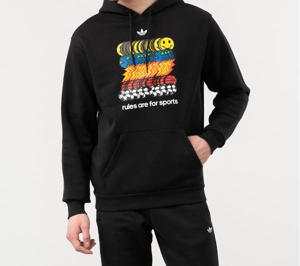 adidas Sportsrule Hoodie Black