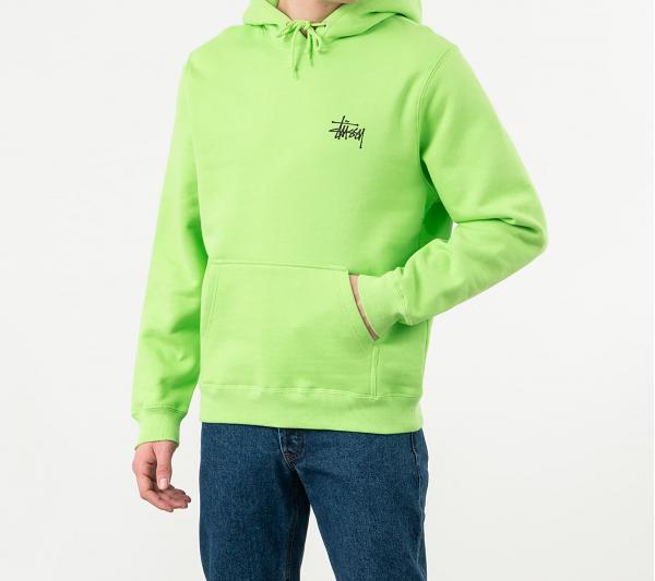 Stüssy Basic Hoodie Green