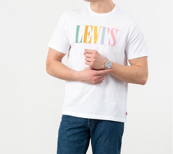 Levi's® Logo Print Tee White