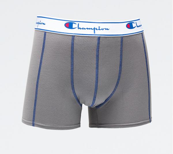 Champion 2 Pack Boxer Grey/ Navy/ Green