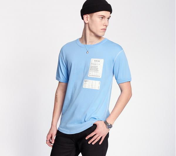 HELMUT LANG Tee Pale Sapphire