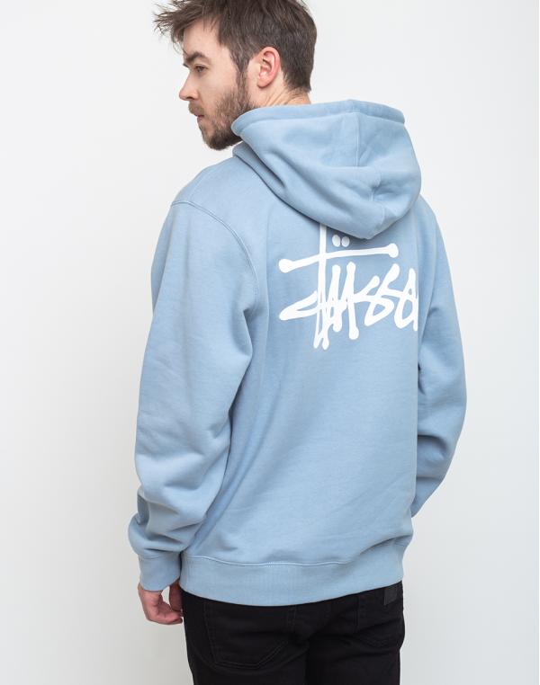 Stüssy Basic Hood Slate S