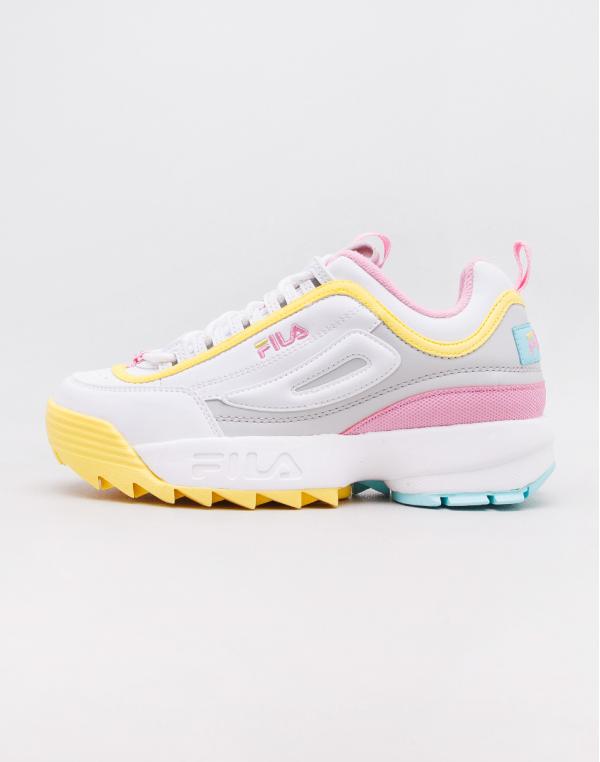Fila Disruptor CB Low Wmn 92X - White/ Limelight 37