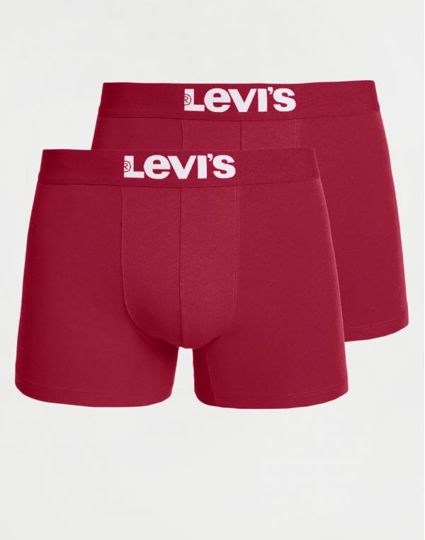 Levi's® Solid Basic Boxer 2P Chili Pepper S