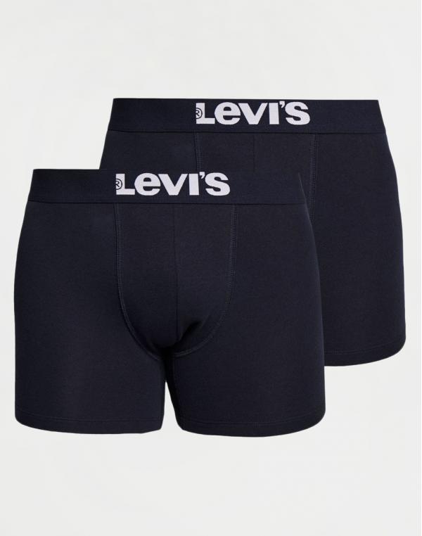 Levi's® Solid Basic Boxer 2P Navy XL