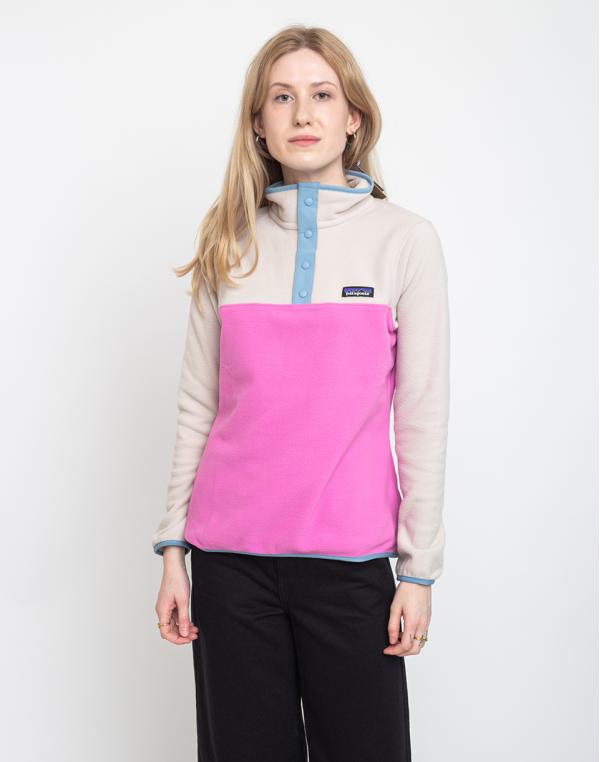 Patagonia W's Micro D Snap-T P/O Marble Pink S