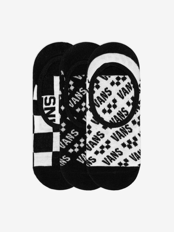 Ponožky Vans Wm 6.5-10 3 Pack Bran Cano Multi Barevná