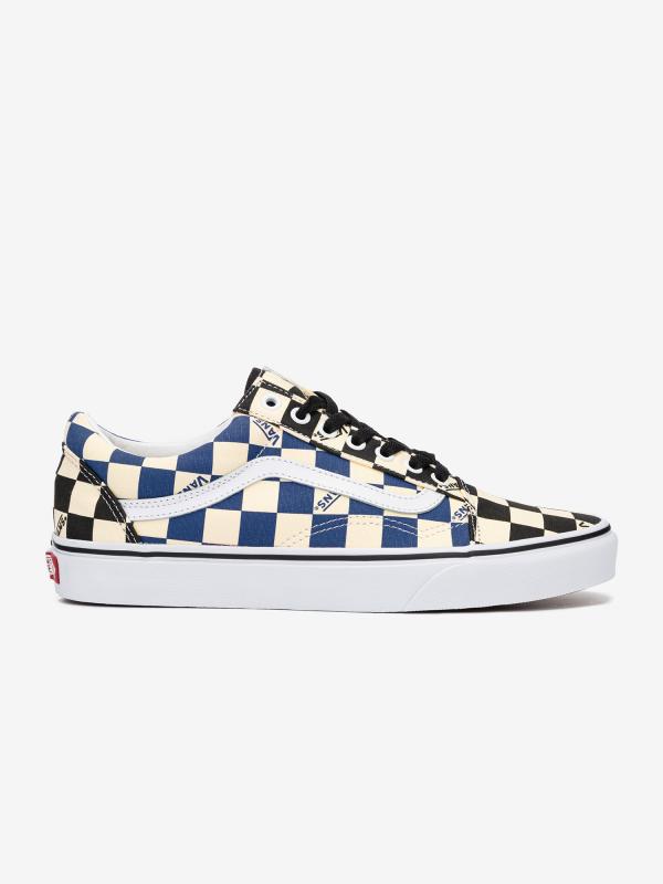 Boty Vans Ua Old Skool (Big Check) Black Barevná