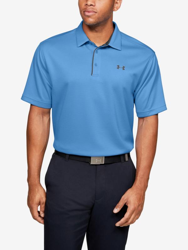 Tričko Under Armour Tech Polo Modrá