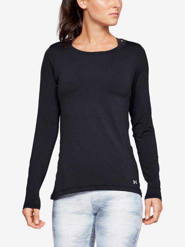 Tričko Under Armour Hg Armour Long Sleeve Černá