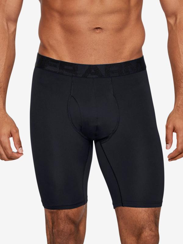 Boxerky Under Armour Tech Mesh 9In 2 Pack Černá