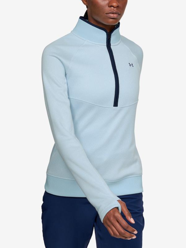 Tričko Under Armour Storm Sweaterfleece 1 2 Zip Modrá