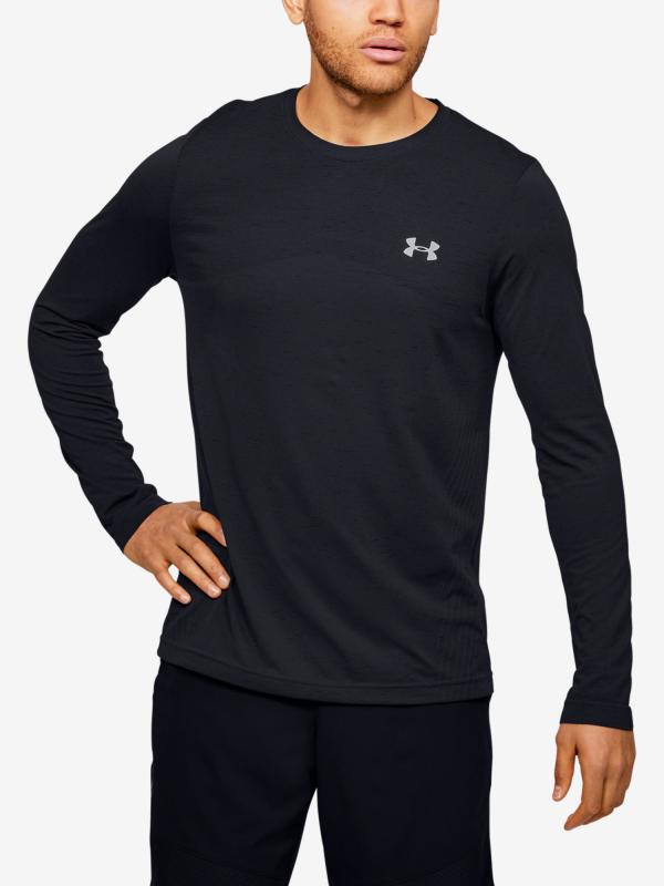 Tričko Under Armour Seamless Ls Černá