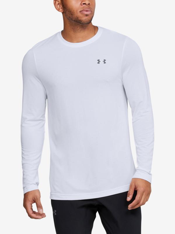 Tričko Under Armour Seamless Ls Bílá