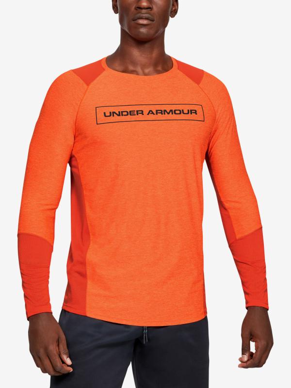 Tričko Under Armour Mk1 Graphic Ls Oranžová