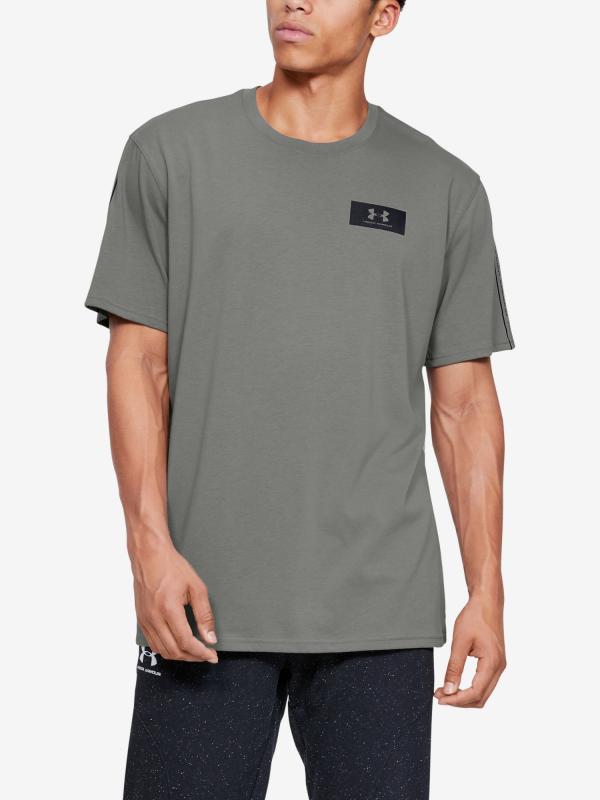 Tričko Under Armour Perf. Origin Shoulder Ss Šedá