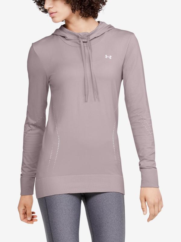 Tričko Under Armour Seamless Hoodie Růžová