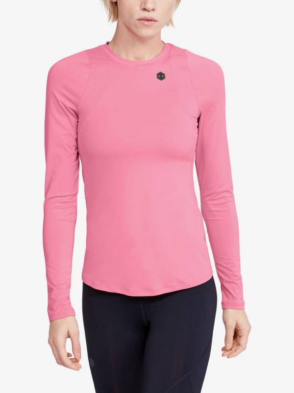 Tričko Under Armour Rush Ls Růžová