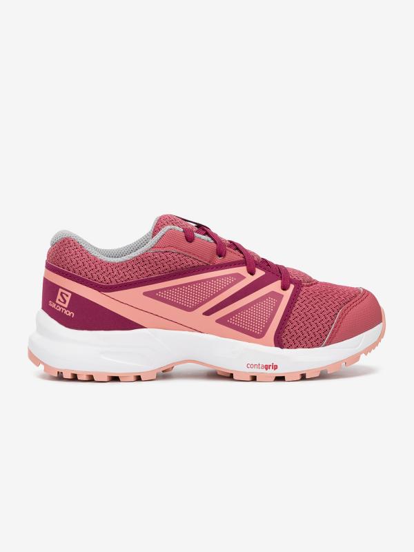 Boty Salomon Sense J Garnet Ros/Beet Red/Coral Růžová