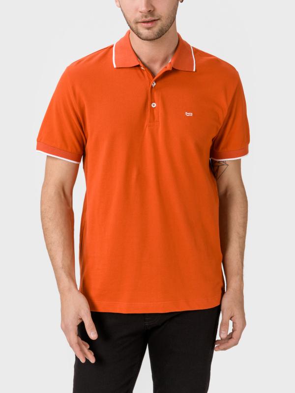Tričko GAS Ralph/R M.Stripe Oranžová