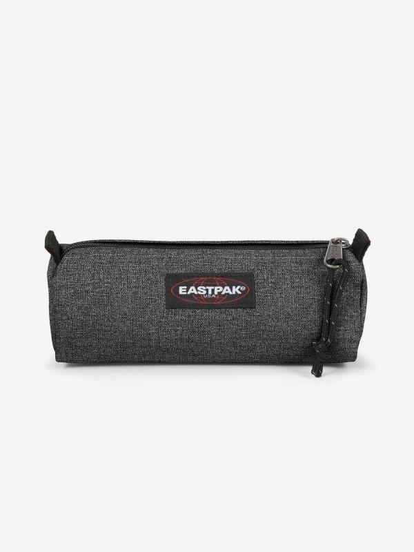 Penál Eastpak Benchmark Single Black Denim Šedá
