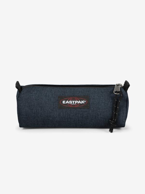 Penál Eastpak Benchmark Single Triple Denim Šedá
