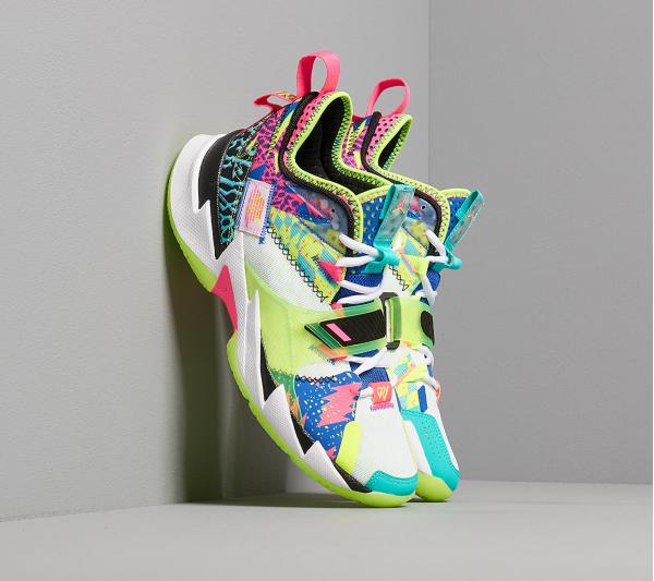 Jordan Why Not Zer0.3 White/ Black-Racer Pink-Ghost Green