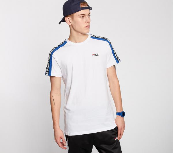 FILA Thanos Tee Bright White/ Surf The Web