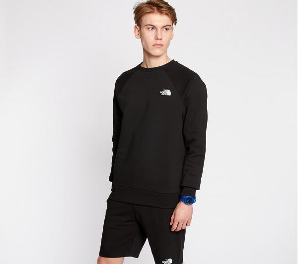 The North Face Raglan Redbox Crewneck Black