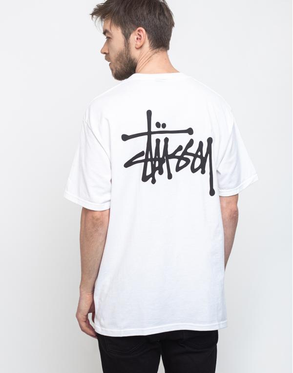 Stüssy Basic Tee White S