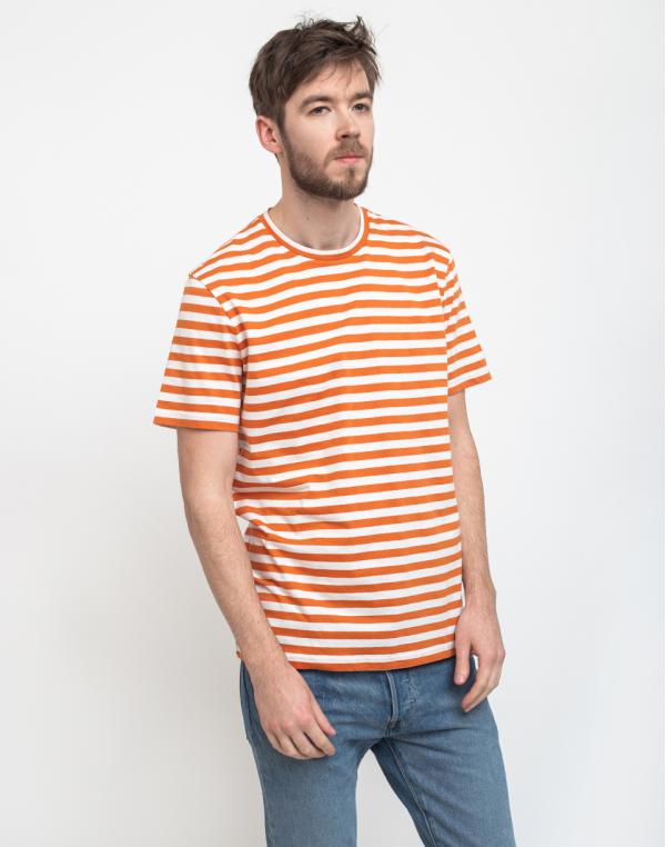 Armedangels Jaames Breton Dark orange/Off white S